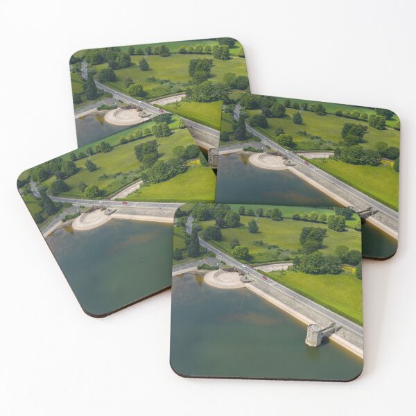 Item preview, The Spillway and Outlet Tower at Chew Valley Lake. designed and sold by DroneUk.