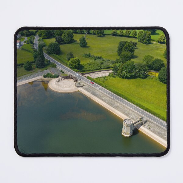Item preview, The Spillway and Outlet Tower at Chew Valley Lake. designed and sold by DroneUk.