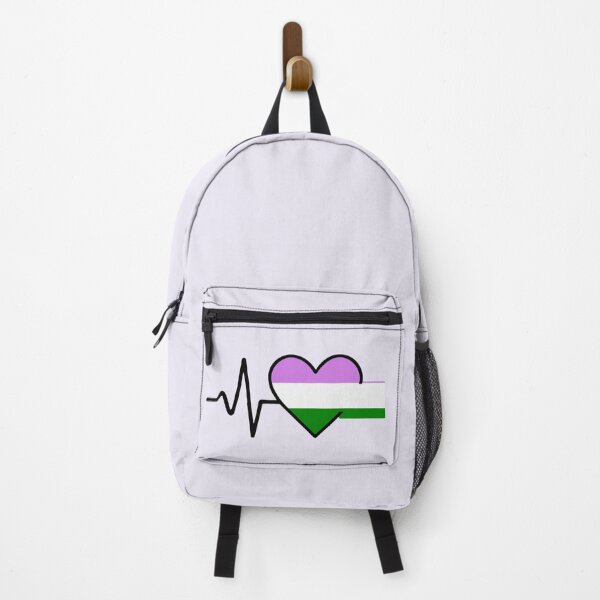 Item preview, Genderqueer: LGBTQ+ Heartbeat Collection designed and sold by DesgnsxGifts.