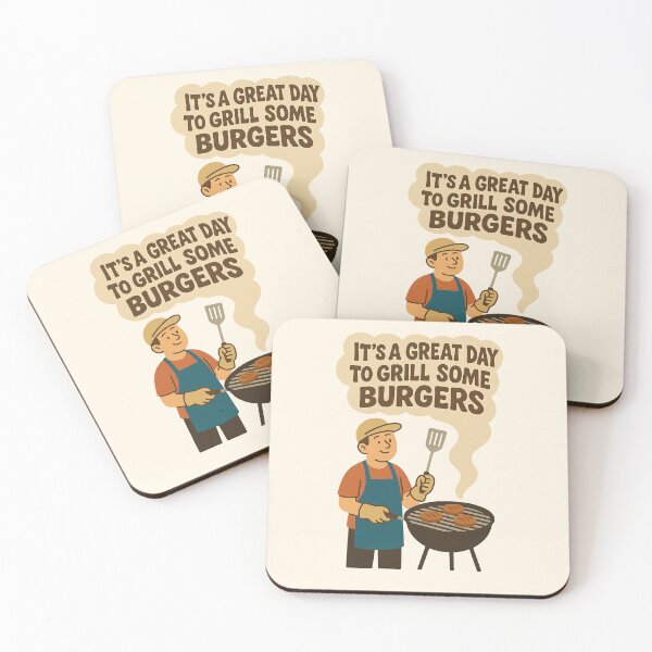 Item preview, It’s A Great Day To Grill Some Burgers BBQ Dad  designed and sold by stylishdzign.