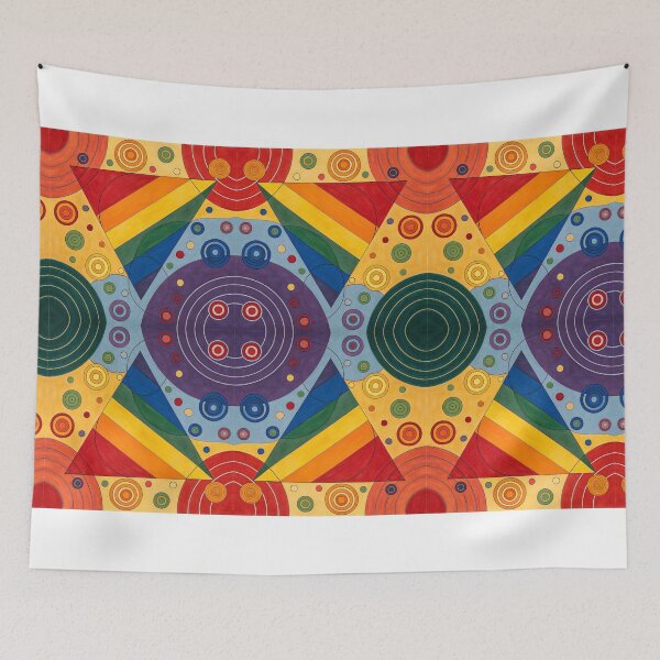 Item preview, Vibrant Geometric Harmony - Abstract Colorful Design designed and sold by asliberry.