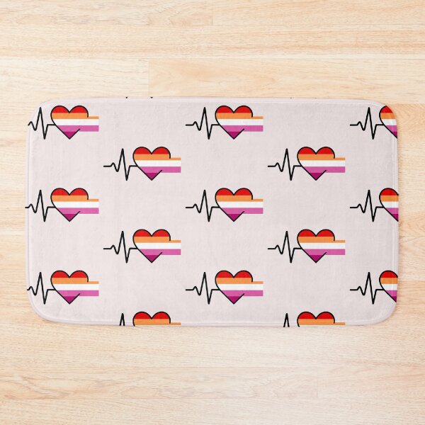 Item preview, Lesbian: LGBTQ+ Heartbeat Collection designed and sold by DesgnsxGifts.