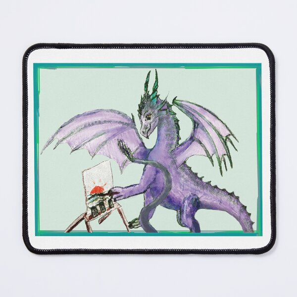 Item preview, Dragon Artist (Framed) designed and sold by KatsCreatures.