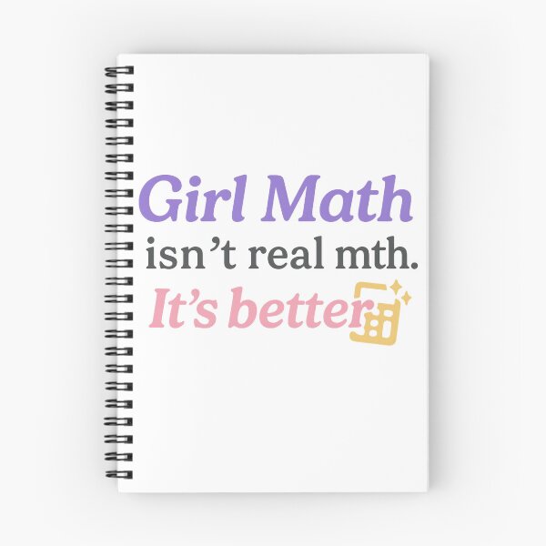 Item preview, Girl Math Isn’t Real Math. It’s Better. – Bold Trendy Tee designed and sold by ALITOPRINCE.