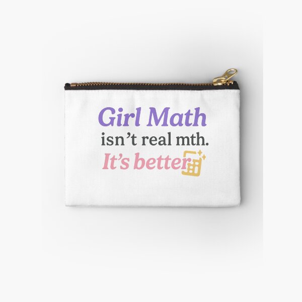 Item preview, Girl Math Isn’t Real Math. It’s Better. – Bold Trendy Tee designed and sold by ALITOPRINCE.