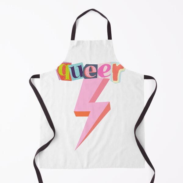 Item preview, Pride Queer Lightning Print designed and sold by Thehatinthecat.