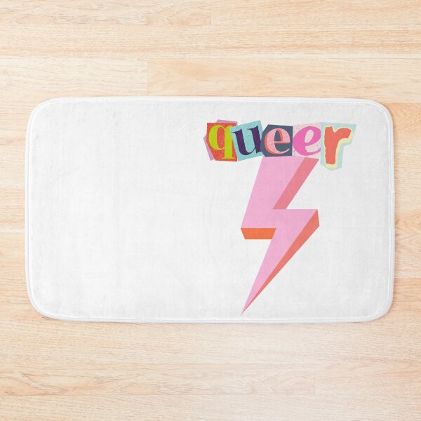 Item preview, Pride Queer Lightning Print designed and sold by Thehatinthecat.