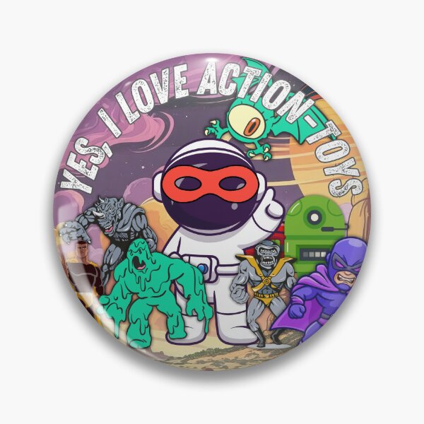 Item preview, Yes, I love action toys - astronaut designed and sold by toycruisers_merch-butze.