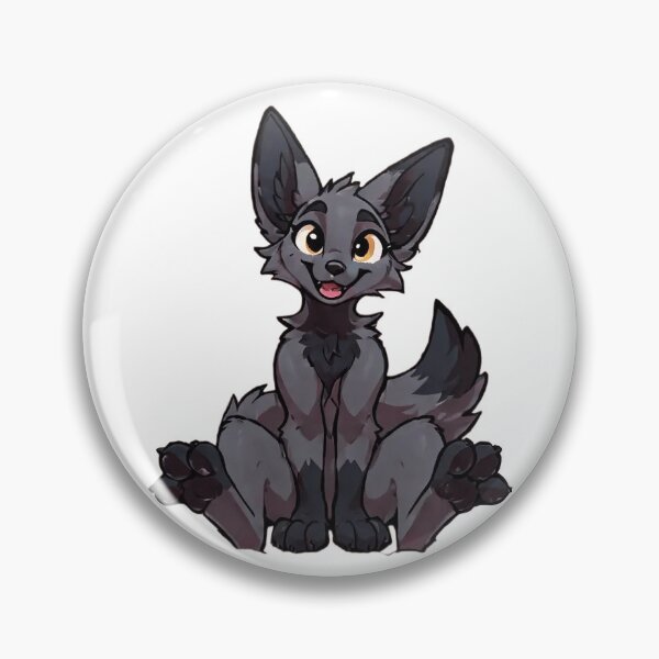 Item preview, Adorable zorro gris sonriendo designed and sold by Finmm.
