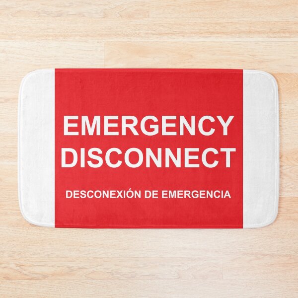 Item preview, Etiqueta de Desconexión de Emergencia designed and sold by Mr. Electrician.