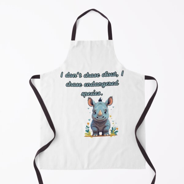 Item preview, I Don't Chase Clout, I Chase Endangered Species - Funny Zoologist Quote Design designed and sold by The Sticker Cove.
