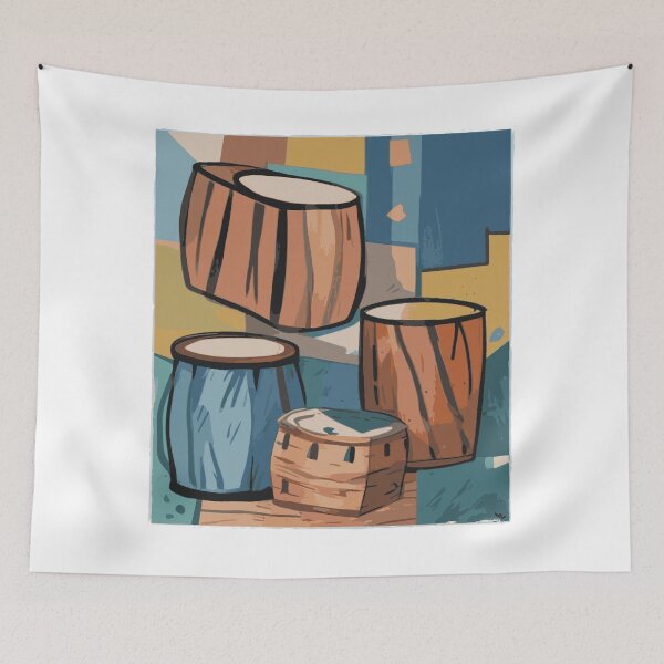 Item preview, Art Decoration - Serie Music A3 - Drums designed and sold by KiwiRider.