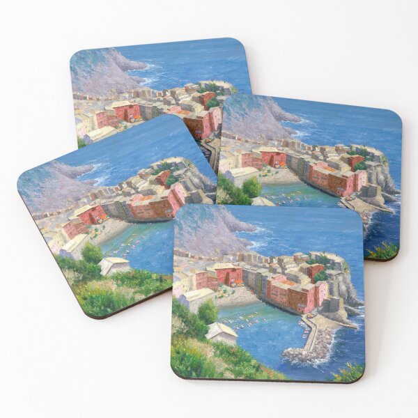 Item preview, Cliffside View of Vernazza designed and sold by FredMossFineArt.