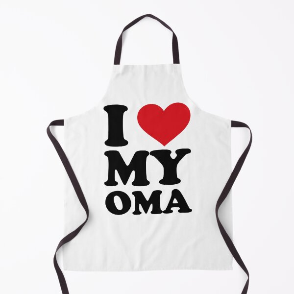 Item preview, I ❤️ My Oma – Sweet Grandmother Love Design designed and sold by EmeraldeaArt.