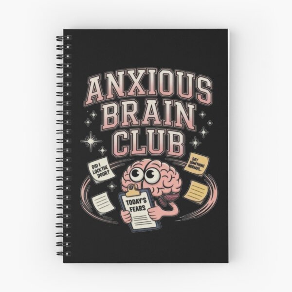 Item preview, Anxiety Brain Humor designed and sold by JediKittenWars.