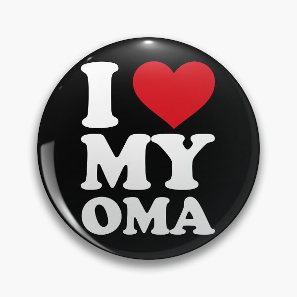 Item preview, I ❤️ My Oma – Sweet Grandmother Love white Design designed and sold by EmeraldeaArt.
