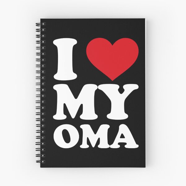 Item preview, I ❤️ My Oma – Sweet Grandmother Love white Design designed and sold by EmeraldeaArt.