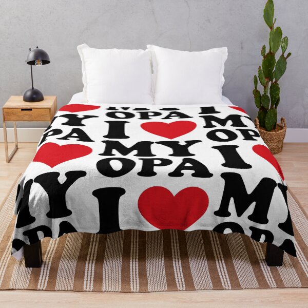 Item preview, I ❤️ My Opa – Heartfelt Grandfather Love Design designed and sold by EmeraldeaArt.