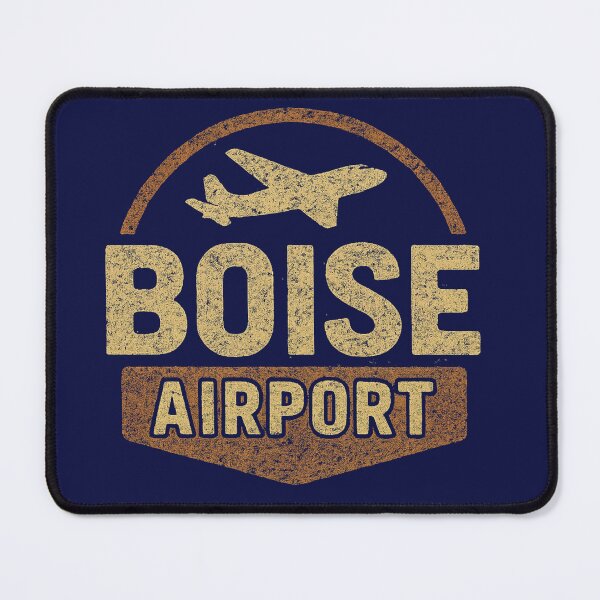 Item preview, Boise Airport Vintage Grunge Design | Retro Aviation Travel Tee designed and sold by Stylewhimsy.