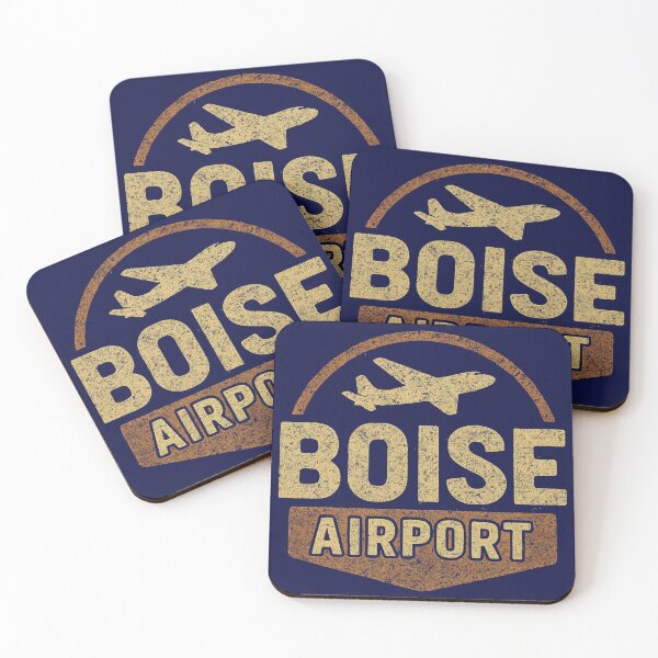 Item preview, Boise Airport Vintage Grunge Design | Retro Aviation Travel Tee designed and sold by Stylewhimsy.