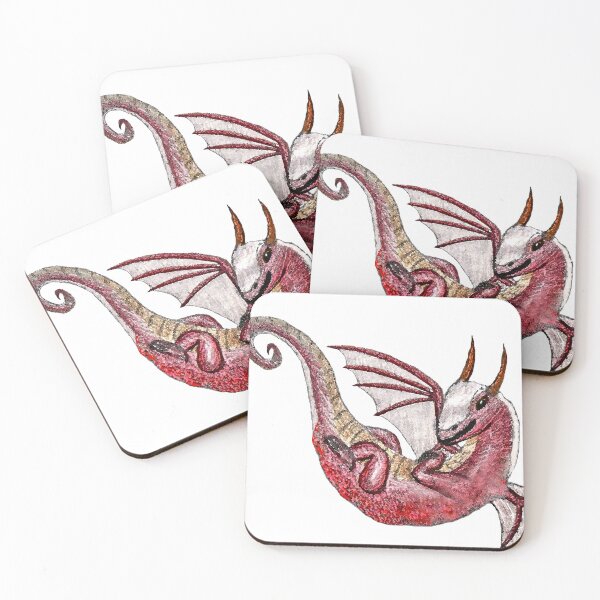 Item preview, Baby Red Dragon designed and sold by KatsCreatures.