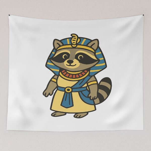 Item preview, Egyptian Empress Raccoon  designed and sold by Marcite.