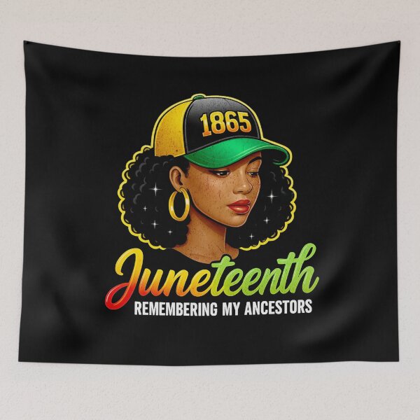 Item preview, Juneteenth Remembering My Ancestors Black Women Juneteenth 2025 African American Tee for Men Women designed and sold by KAYDEE01212 ✨.