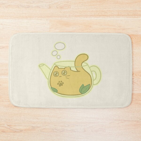 Item preview, Kawaii Teapot Cat designed and sold by Xiaolan's Art.