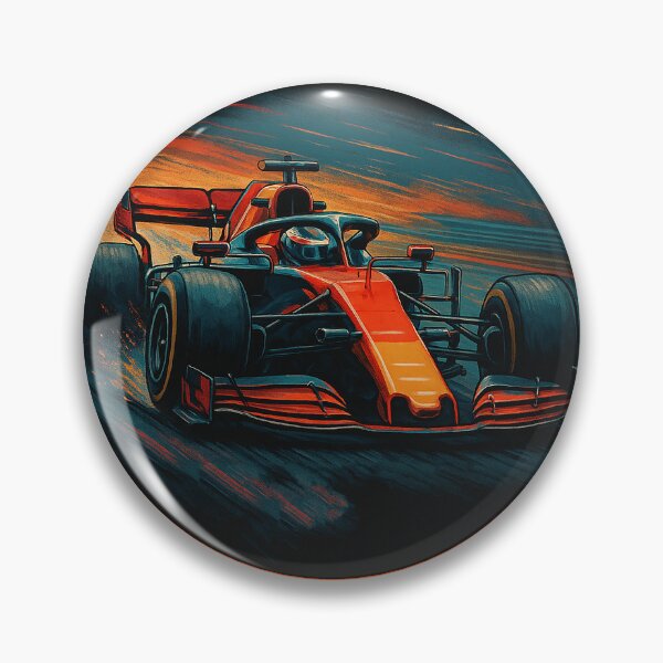 Item preview, F1 Shape, vintage color sunset, f1 mask designed and sold by NiceSign.