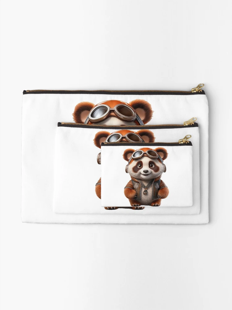 Thumbnail 2 of 4, Zipper Pouch, Copilot - Raloel designed and sold by Raloel Art.