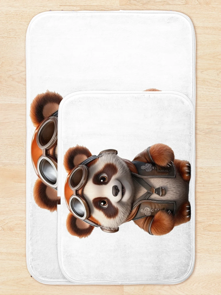 Thumbnail 5 of 6, Bath Mat, Copilot - Raloel designed and sold by Raloel Art.