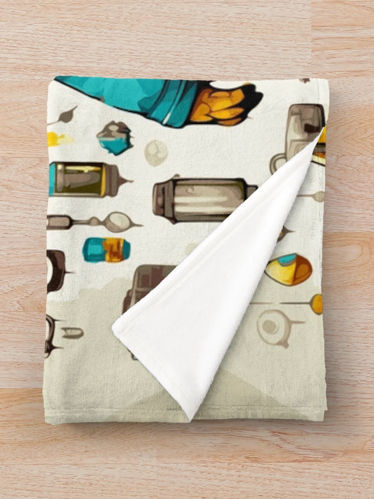 Thumbnail 3 of 6, Throw Blanket, Copilot - Raloel designed and sold by Raloel Art.