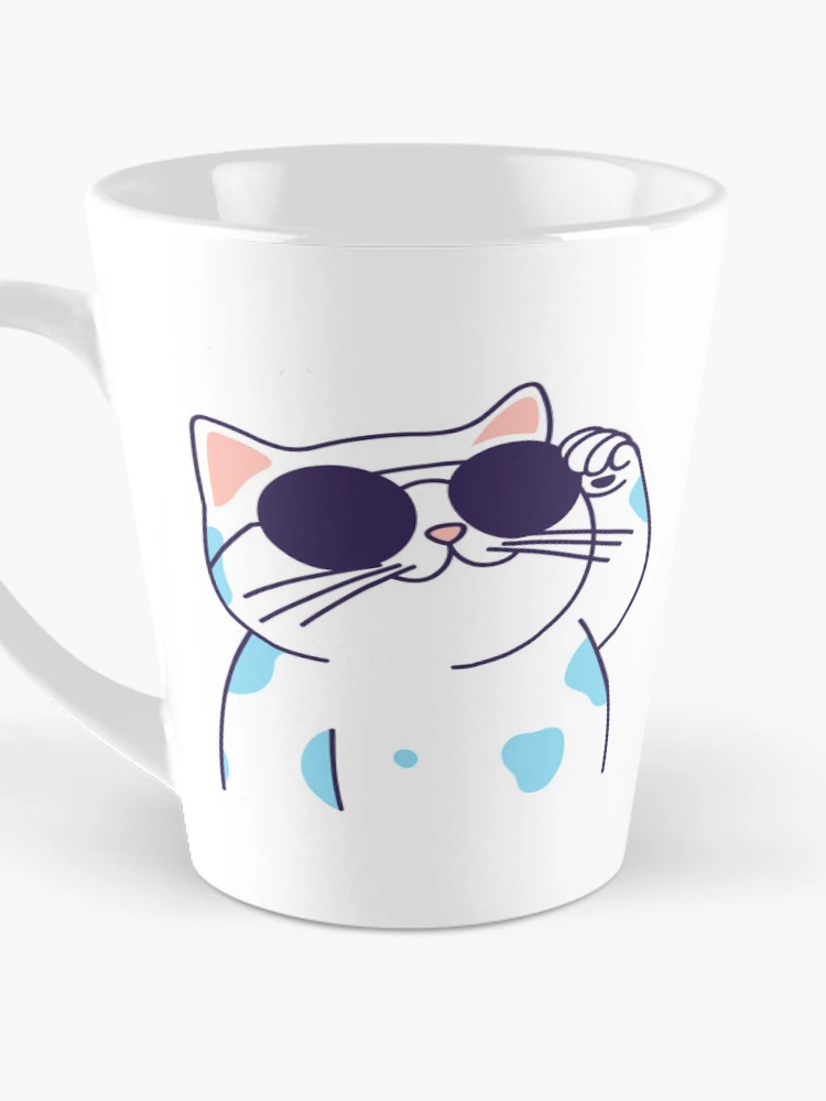 Thumbnail 3 of 4, Coffee Mug, Copilot Cat - Raloel designed and sold by Raloel Art.