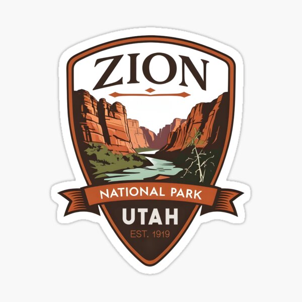 Artikel-Vorschau von Zion-Nationalpark - Utah - USA, designt und verkauft von GoodOldVintage.