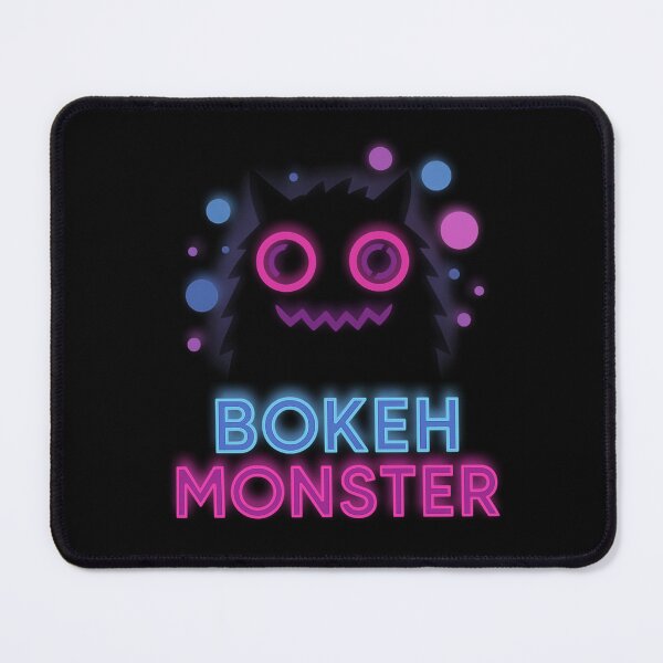 Item preview, Bokeh Monster – Funny Neon Photography T-Shirt designed and sold by MAF_Merch.