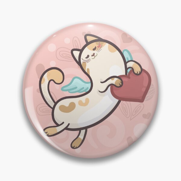 Item preview, Angelic Valentine Cat designed and sold by Khotekmei.