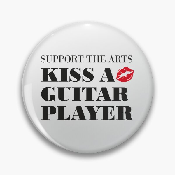 Item preview, Support the arts - Kiss a guitar player designed and sold by paulo silveira.