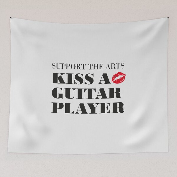 Item preview, Support the arts - Kiss a guitar player designed and sold by paulo silveira.