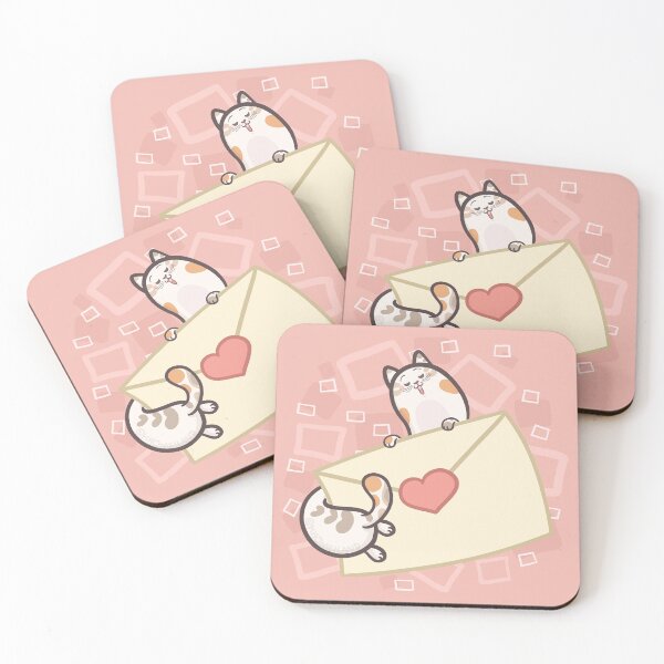 Item preview, Cat Love Letter designed and sold by Khotekmei.