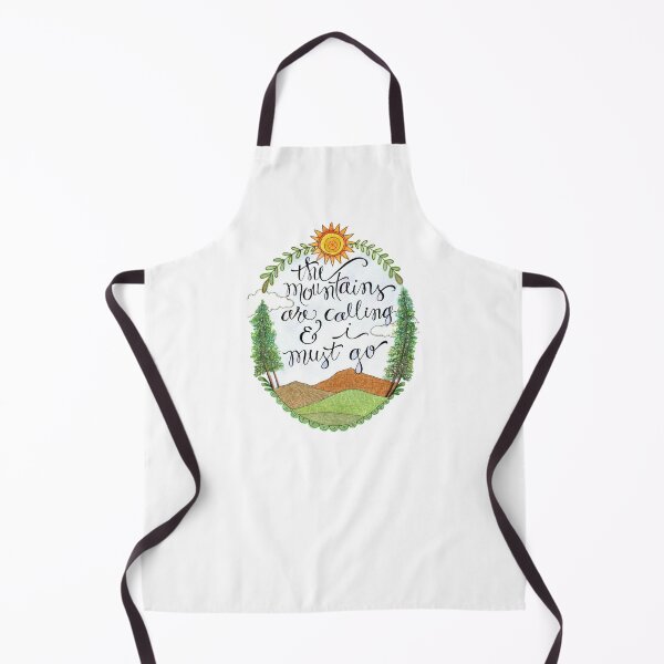 Item preview, The Mountains Are Calling designed and sold by Creator of Cuteness - Art by Lindsay Ostrom.