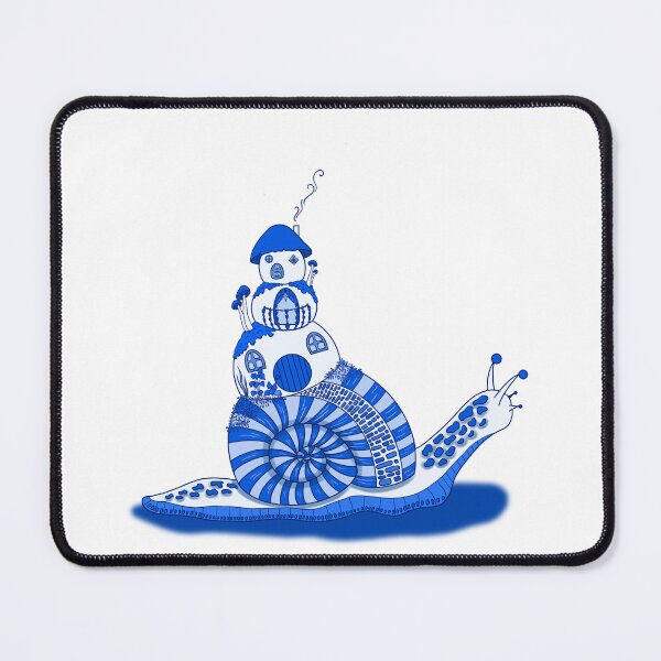 Item preview, Blue snail with a house designed and sold by KatikPru.