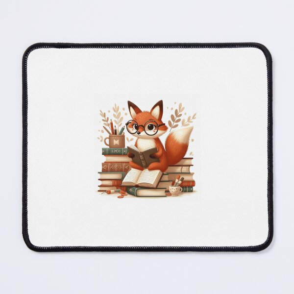 Item preview, Reading Fox – Quiet Moments Tee designed and sold by Confuzz1ed.