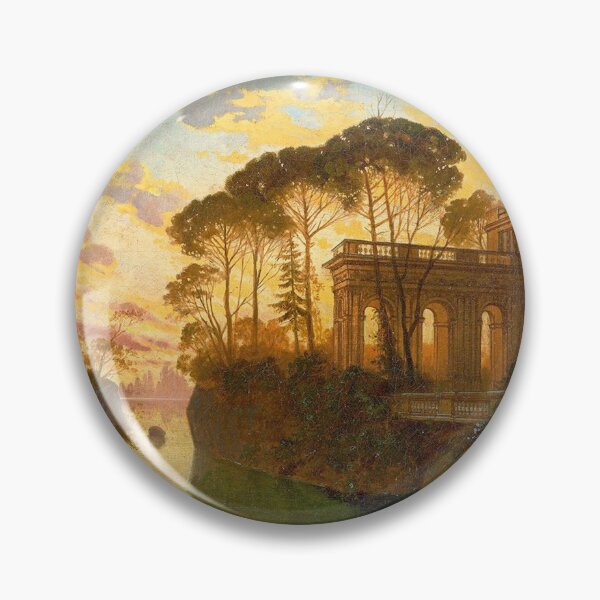 Item preview, Ferdinand Knab - Evening Landscape (1898) designed and sold by Vintage Designs +.