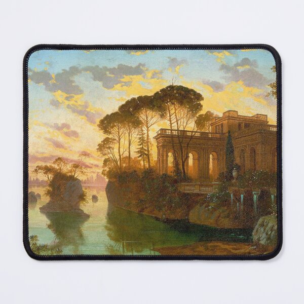 Item preview, Ferdinand Knab - Evening Landscape (1898) designed and sold by Vintage Designs +.