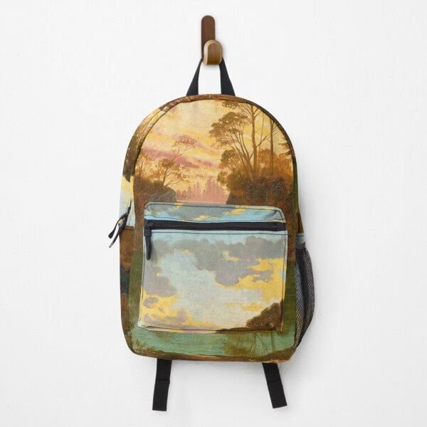 Item preview, Ferdinand Knab - Evening Landscape (1898) designed and sold by Vintage Designs +.