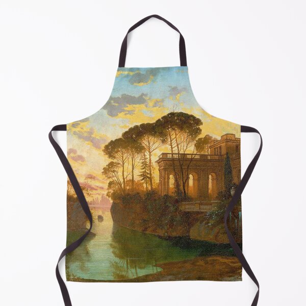 Item preview, Ferdinand Knab - Evening Landscape (1898) designed and sold by Vintage Designs +.