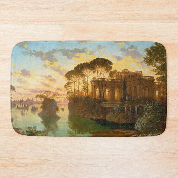 Item preview, Ferdinand Knab - Evening Landscape (1898) designed and sold by Vintage Designs +.