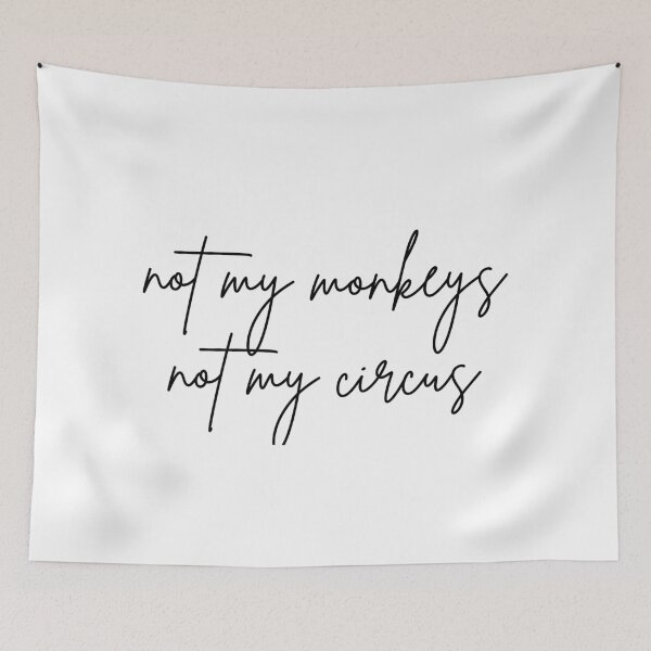 Item preview, Not my monkeys designed and sold by MLdevibes.