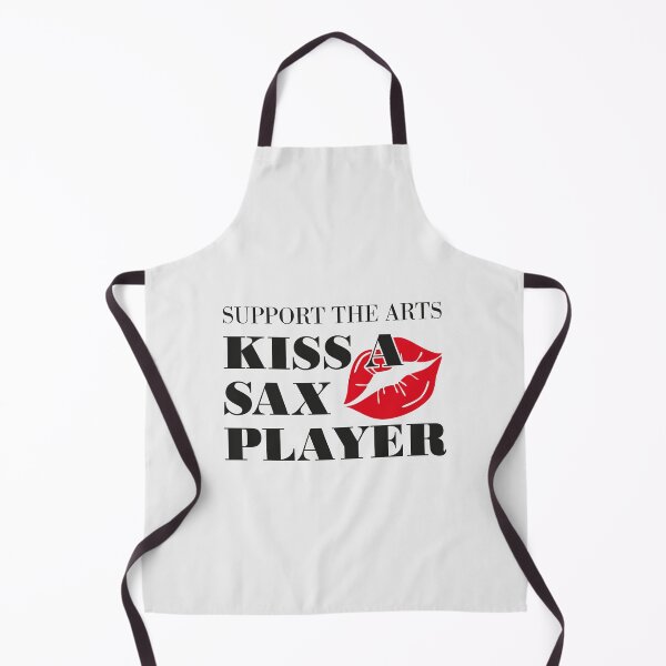 Item preview, Support The Arts Kiss A Saxophone Player Funny Jazz designed and sold by paulo silveira.