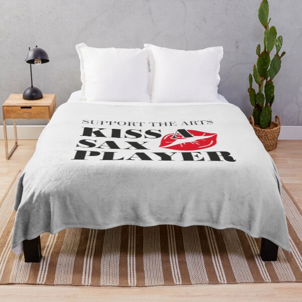 Item preview, Support The Arts Kiss A Saxophone Player Funny Jazz designed and sold by paulo silveira.